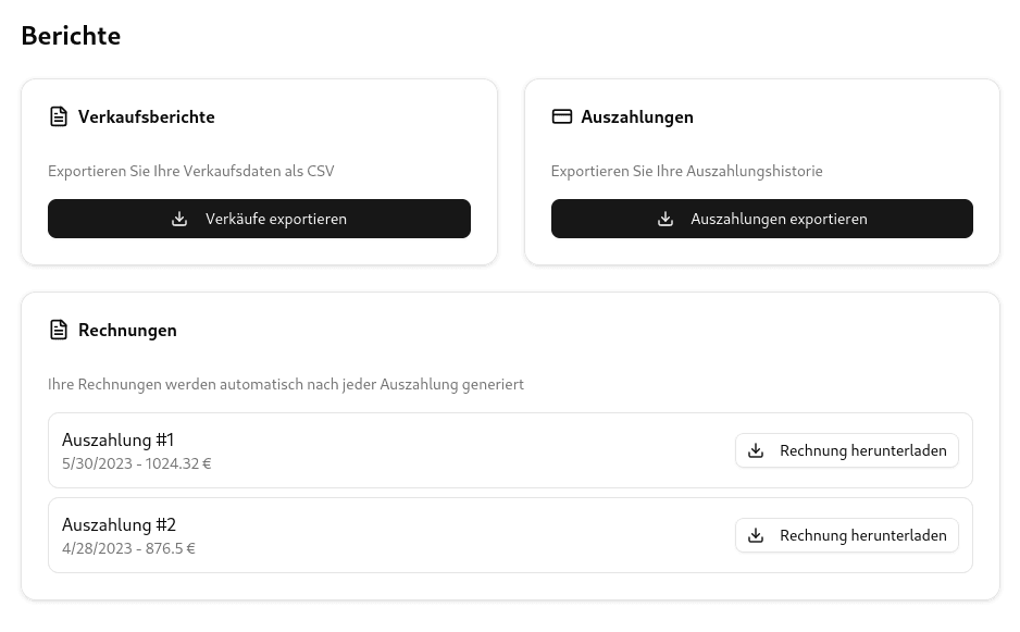 Performance Reports